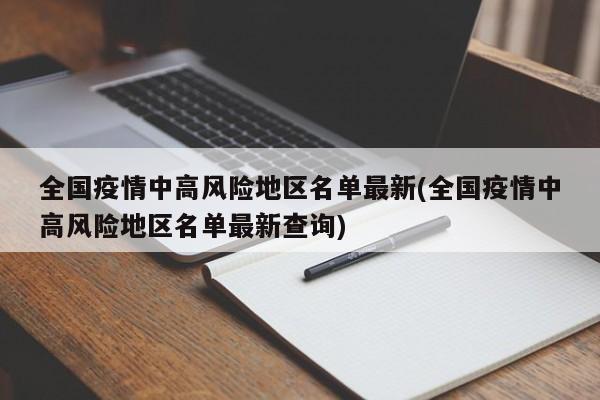 全国疫情中高风险地区名单最新(全国疫情中高风险地区名单最新查询)
