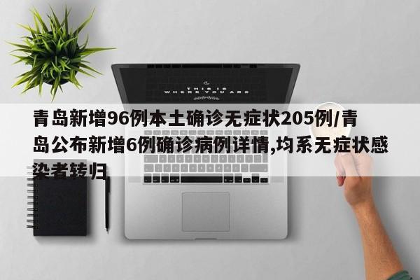 青岛新增96例本土确诊无症状205例/青岛公布新增6例确诊病例详情,均系无症状感染者转归